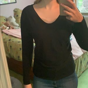 Lilly Pulitzer V-Neck Black Sweater